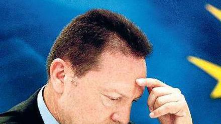 Vieles geschafft, aber auch vieles noch nicht: Finanzminister Stournaras. Foto: dpa