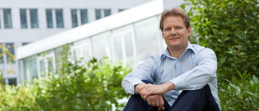 Neu dabei. Sven Volmering hat als Lehrer gearbeitet und ist jetzt im Bundestag.