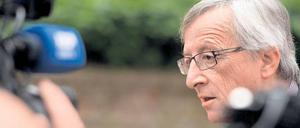 Sprachregelung. „Wenn ich Premier bleibe, dann bin ich ja nicht weg aus Europa“, sagt Jean-Claude Juncker. Eine der Antworten auf die immer gleiche Frage, die ihm zurzeit gestellt wird. Foto: Eric Herchaft/laif