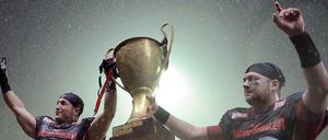 Triumph im Gewitter. Die Braunschweig Lions sind Deutscher Meister im American Football.