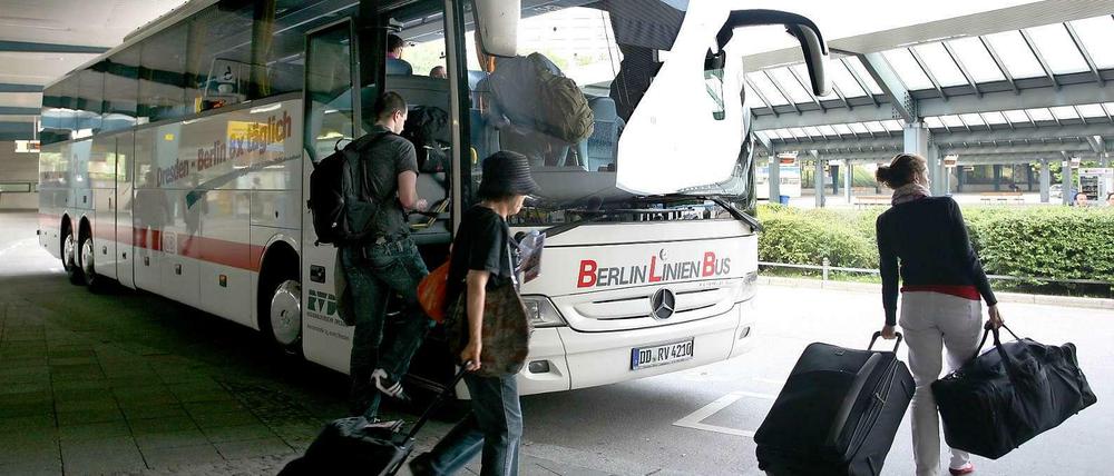 Der Berliner ZOB ist überlastet.