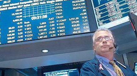 US-Börse. Hier entfallen 70 Prozent der Geschäfte auf den Hochfrequenzhandel. 