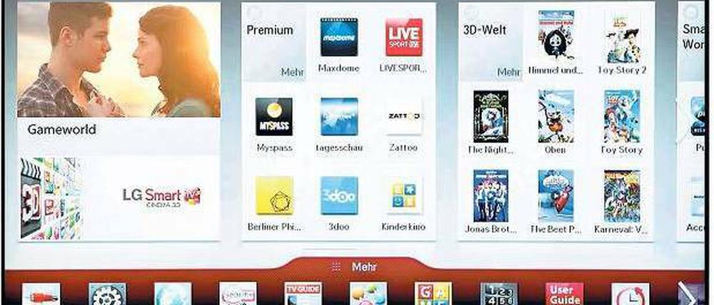 So sieht Smart TV aus.