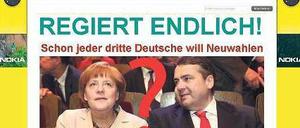 Innerhalb von fünf Jahren will die „Huffington Post“ in Deutschland zu den drei führenden Nachrichtenportalen gehören. Die Aufmachung ist boulevardesk. 