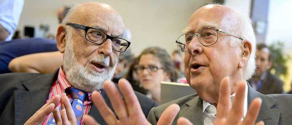 François Englert und Peter Higgs bekommen den Nobelpreis für Physik.