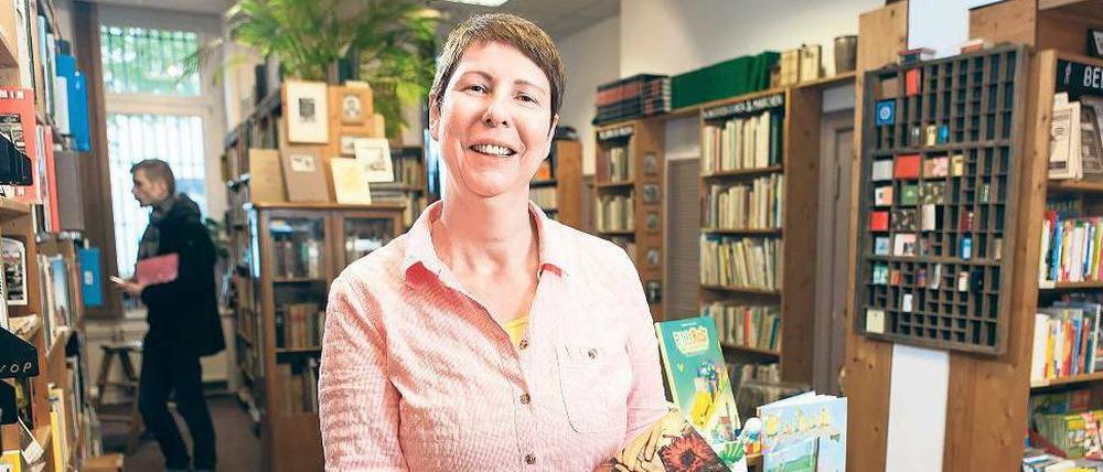 Jedes Stück eine Empfehlung. „Wir haben nur vorrätig, was wir gut finden“, sagt Buchhändlerin Tatjana Mischke.