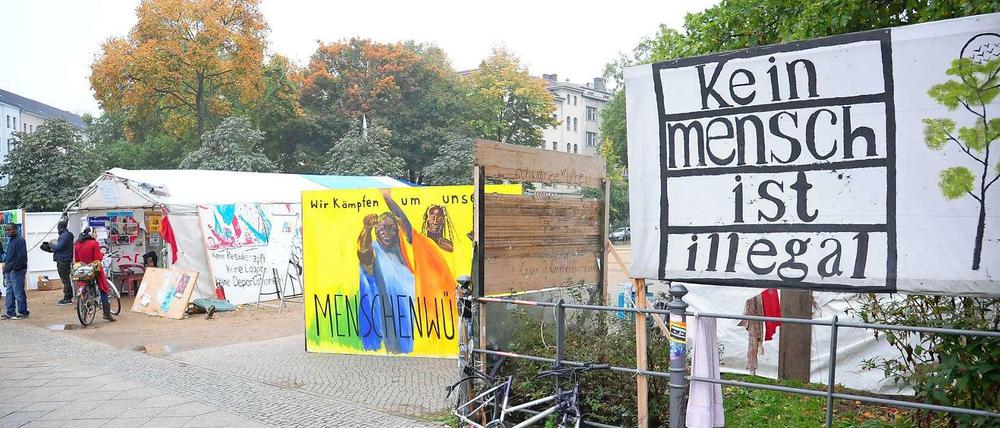 Kampf um die Menschenwürde: Das Flüchtlingscamp am Oranienplatz