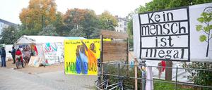 Kampf um die Menschenwürde: Das Flüchtlingscamp am Oranienplatz