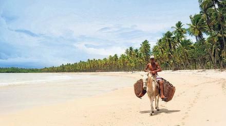 Strandurlaub? Da liegen Sie hier richtig, auf der Ilha de Boipeba vor der Atlantikküste Bahias. Doch es wäre schade, nur einen Faulenzerurlaub in Brasilien zu verbringen.