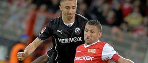 Happy birthday to me! Unions Kapitän Mattuschka schenkte sich und den Köpenickern einen Sieg und Sandhausen einen ein.