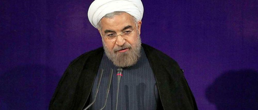 Irans Präsident Hassan Ruhani.