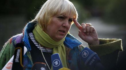 Nach zehn Jahren an der Grünen-Spitze will sich Claudia Roth zurückziehen.