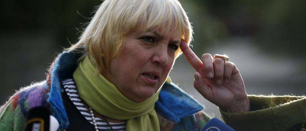 Nach zehn Jahren an der Grünen-Spitze will sich Claudia Roth zurückziehen.