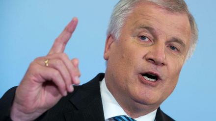 Horst Seehofer (CSU) will sich nicht an Gesprächen mit den Grünen beteiligen.