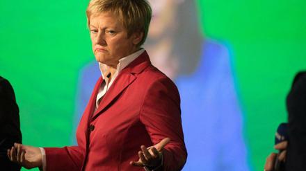 Renate Künast zieht sich aus der Fraktionsspitze der Grünen zurück.
