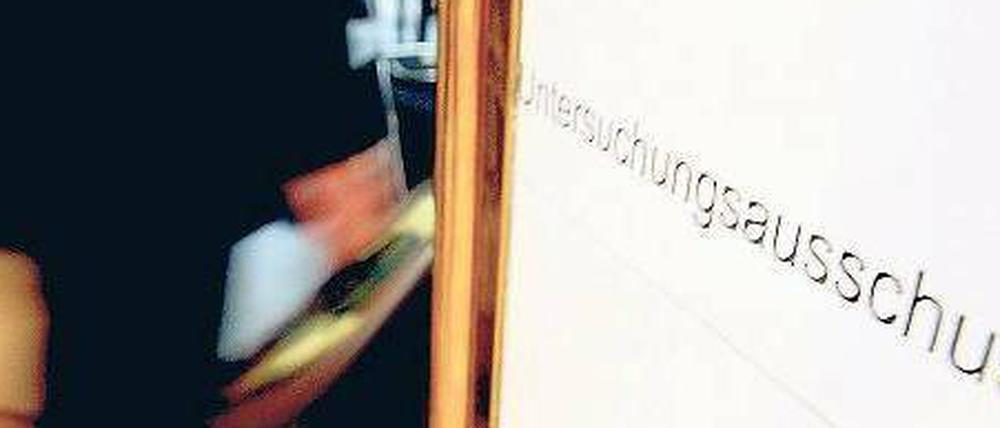 Macht der Minderheit. Reichen die Stimmen der Opposition auch künftig, um einen Untersuchungsausschuss einzusetzen?
