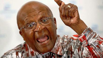 Empört sich über das Leid der Kinder in Syrien: Friedensnobelpreisträger Desmond Tutu.