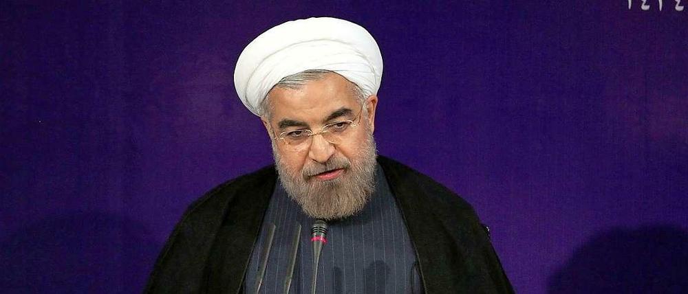 Irans Präsident Hassan Ruhani.