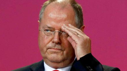 Wahlziel nicht erreicht: SPD-Spitzenkandidat Peer Steinbrück.