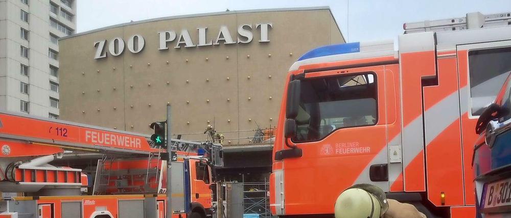 Im Zoo-Palast war am Donnerstagmorgen ein Feuer ausgebrochen.