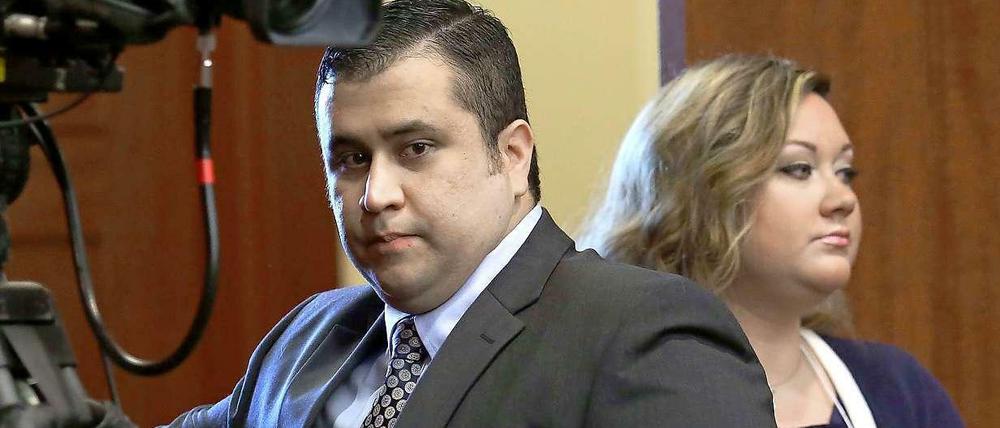 Letzte Woche hatte die Frau von Zimmerman die Scheidung eingereicht.