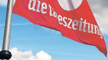 Die „taz“-Redaktion vis-à-vis von Springer.