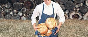 Brot aus eigener Herstellung im Rosa Alpina in St. Kassian.Foto: Bernhart, picture alliance
