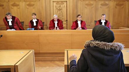 Verhandlung vor dem Bundesverwaltungsgericht in Leipzig