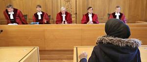 Verhandlung vor dem Bundesverwaltungsgericht in Leipzig