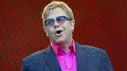 Elton John in der Waldbühne.