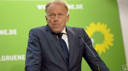 Die Grünen stecken mitten im Umfragen-Tief. Das weiß auch Grünen-Spitzenkandidat Jürgen Trittin.