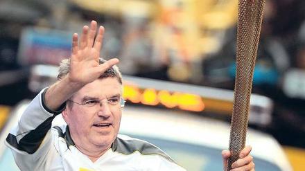 Er läuft voran. Thomas Bach ist als Diplomat genauso gefragt wie als Anti-Doping-Kämpfer und Erneuerer der olympischen Bewegung. 