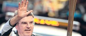 Er läuft voran. Thomas Bach ist als Diplomat genauso gefragt wie als Anti-Doping-Kämpfer und Erneuerer der olympischen Bewegung. 