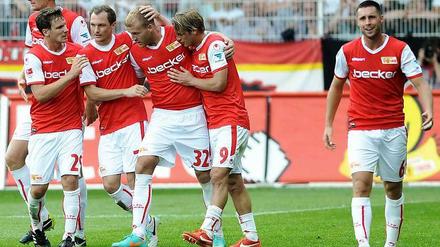 Zurückgekommen: Union Berlin dreht das Spiel gegen St. Pauli. 