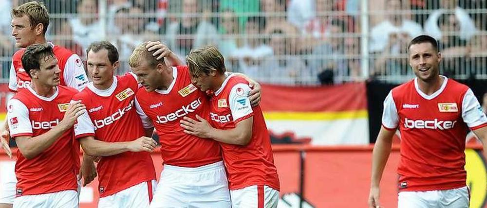 Zurückgekommen: Union Berlin dreht das Spiel gegen St. Pauli. 