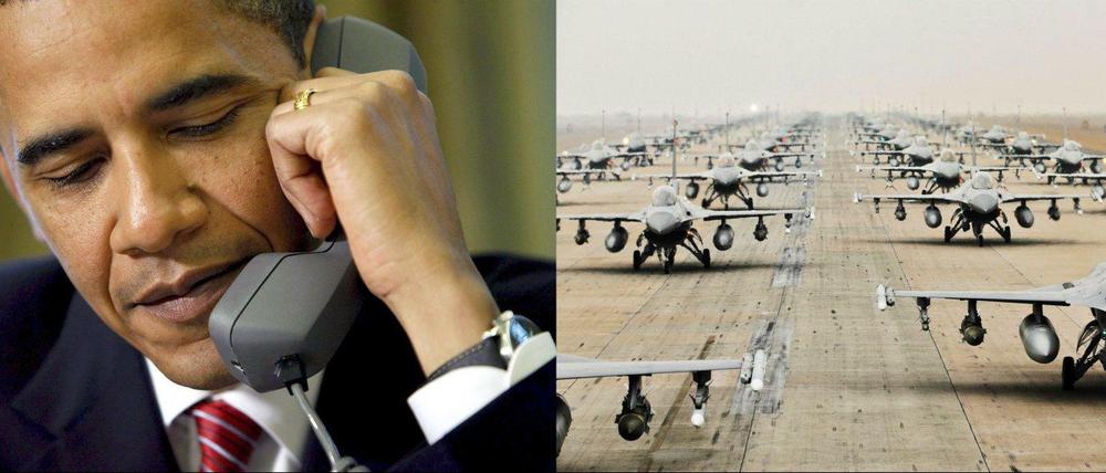 Plant US-Präsident Barack Obama einen Angriff auf Assads Truppen auch im Alleingang?
