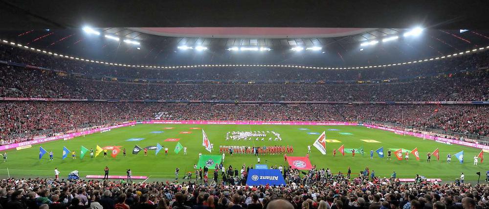 Das Münchner Stadion wird vom DFB ins Rennen um Spiele bei der EM 2020 geschickt.