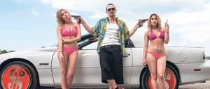 Einer der meistbeschäftigten Schauspieler in Hollywood. James Franco, hier in dem Film „Spring Breakers“, zusammen mit Ashley Benson (links) und Vanessa Hudgens. 