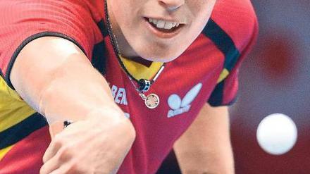 Vier gewinnt? Kristin Silbereisen zählt zum Spielerinnenquartett des TTC. Foto: dpa