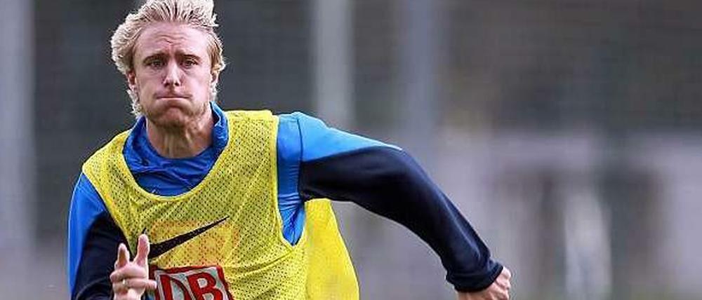 Per Ciljan Skjelbred, 26, ist kurz vor Ende der Transferperiode vom HSV zu Hertha BSC gewechselt. Er ist bis zum Saisonende ausgeliehen. Der Norweger ist bisher 27-mal in der Bundesliga zum Einsatz gekommen und hat 19 Länderspiele bestritten.