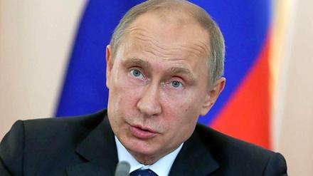 Wenn die Beweise gegen das syrische Regime eindeutig seien, sei Russland bereit, „äußerst entschieden zu handeln“, sagt Wladimir Putin.