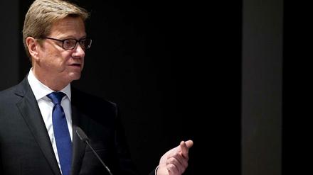 Sucht eine diplomatische Lösung im Syrienkonflikt: Außenminister Guido Westerwelle. 