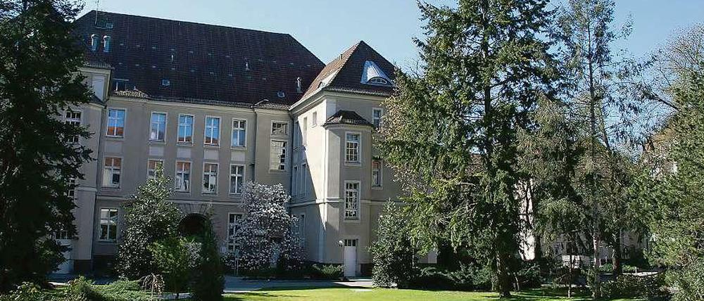 Idyllische Lage: Das Jüdische Krankenhaus in Berlin-Wedding