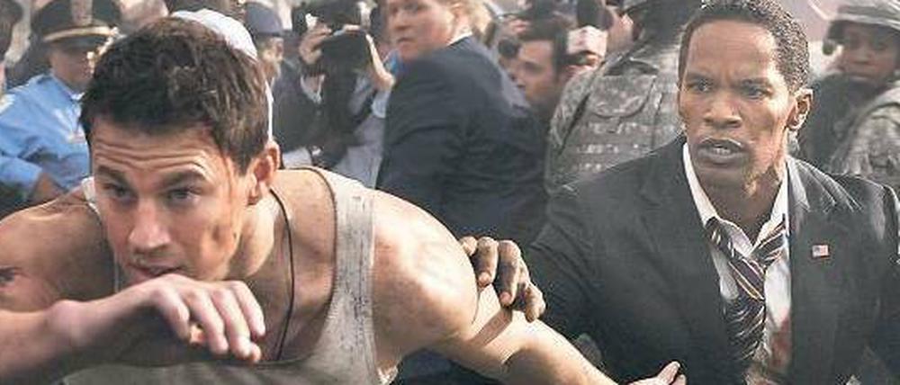  Channing Tatum und Jamie Foxx in "White House Down".