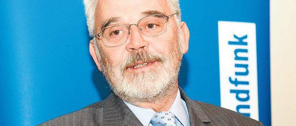Der Hörfunk muss dabei sein, sagt Deutschlandradio-Chef Willi Steul.Foto: DLR