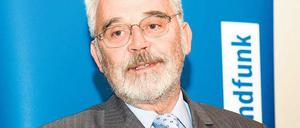 Der Hörfunk muss dabei sein, sagt Deutschlandradio-Chef Willi Steul.Foto: DLR