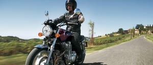 Die Siebziger Jahre lassen grüßen: Die Honda CB 1100 blickt zurück auf vergangene Zeiten.