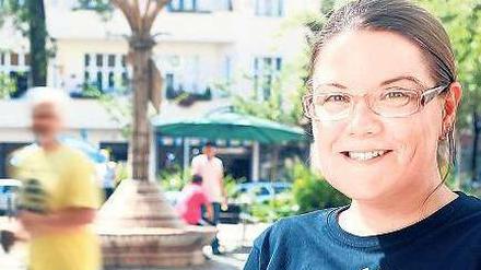 Anpacken. Tanja Dickert und ihre Mitstreiter kämpfen dagegen, dass Kippen achtlos fortgeworfen werden.Foto: Georg Moritz