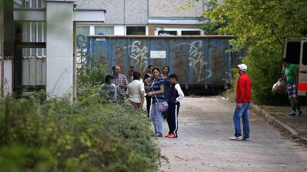Wegen eines Flüchtlingsheimes in Berlin-Hellersdorf haben rechte Parteien zu Protestaktionen aufgerufen.