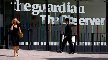 Pressehaus des "Guardian": Unter Druck der britischen Regierung